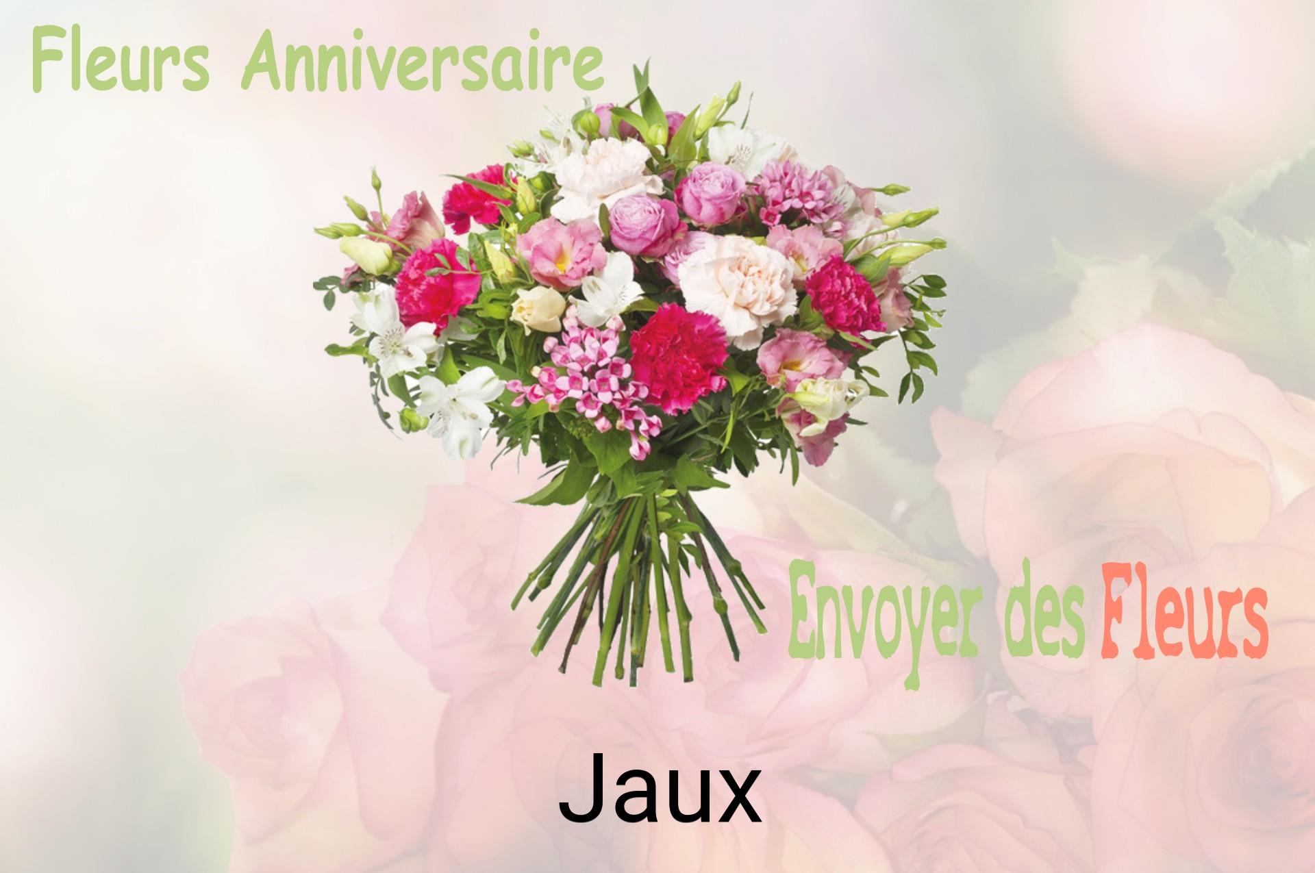 Bouquet de fleurs d’anniversaire livré à Jaux